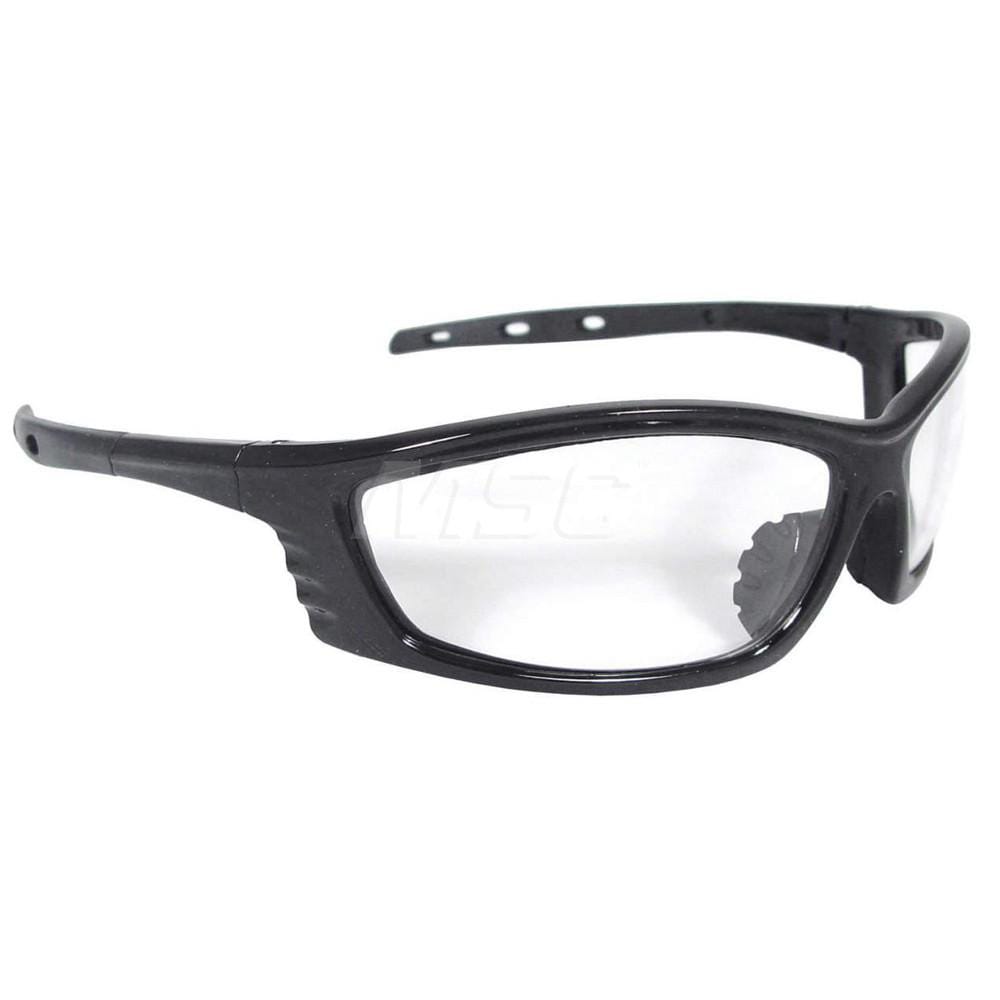 Safety Glass: Anti-Fog & Scratch-Resistant, Polycarbonate, Clear Lenses, Full-Framed