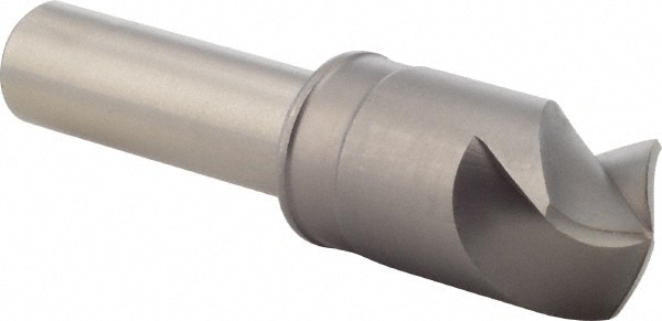 M.A. Ford. 92075006 3/4" Head Diam, 1/2" Shank Diam, 3 Flute 120° High Speed Steel Countersink Image