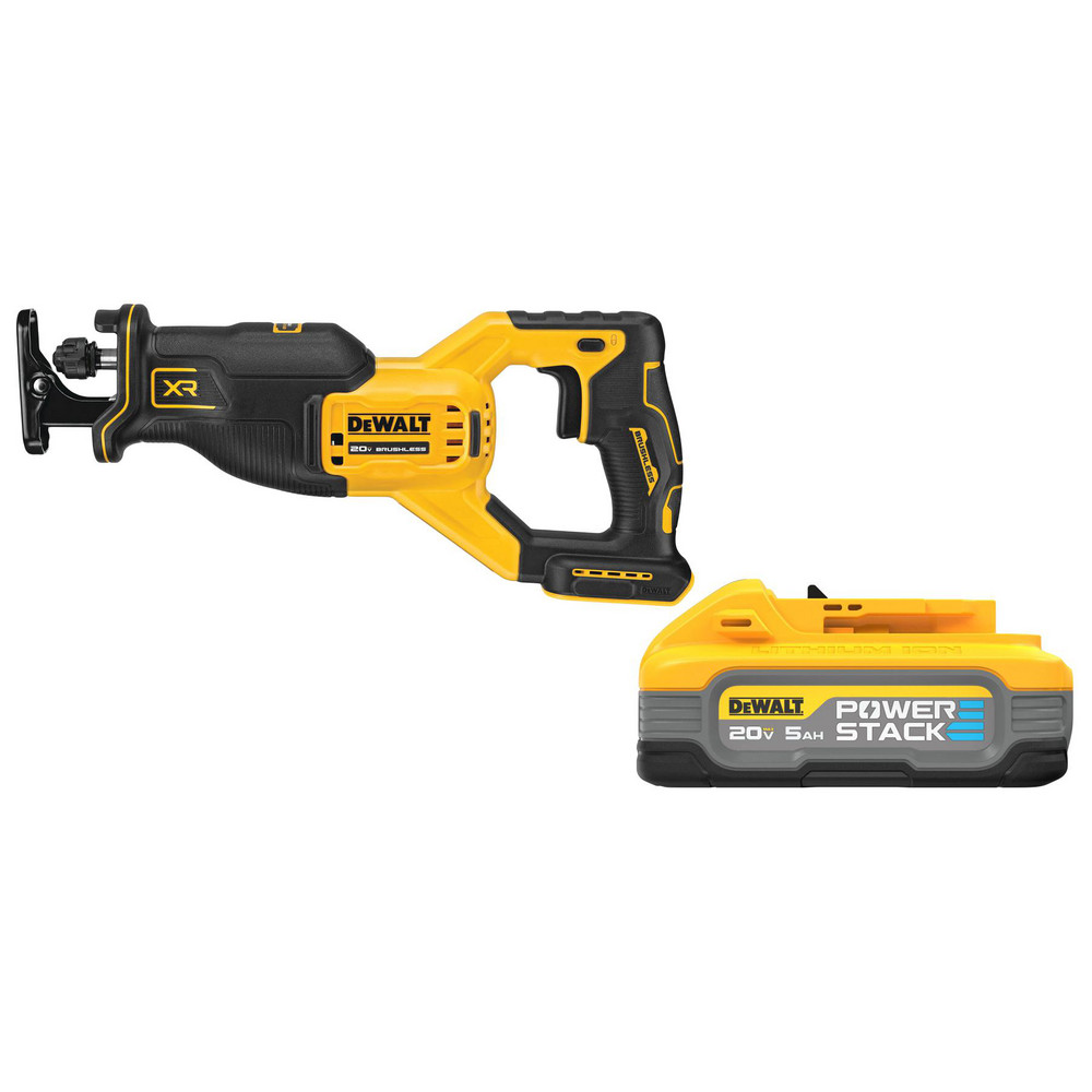 Cordless Reciprocating Saws; Voltage: 20.00 ; Strokes per Minute: 3200 ; Stroke Type: Straight ; Cutting Action: Straight ; Battery Chemistry: Lithium-ion ; Battery Series: POWERSTACK