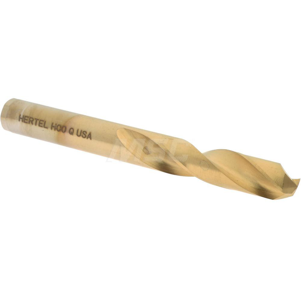 Hertel Screw Machine Length Drill Bit Letter Q, 135 deg Point
