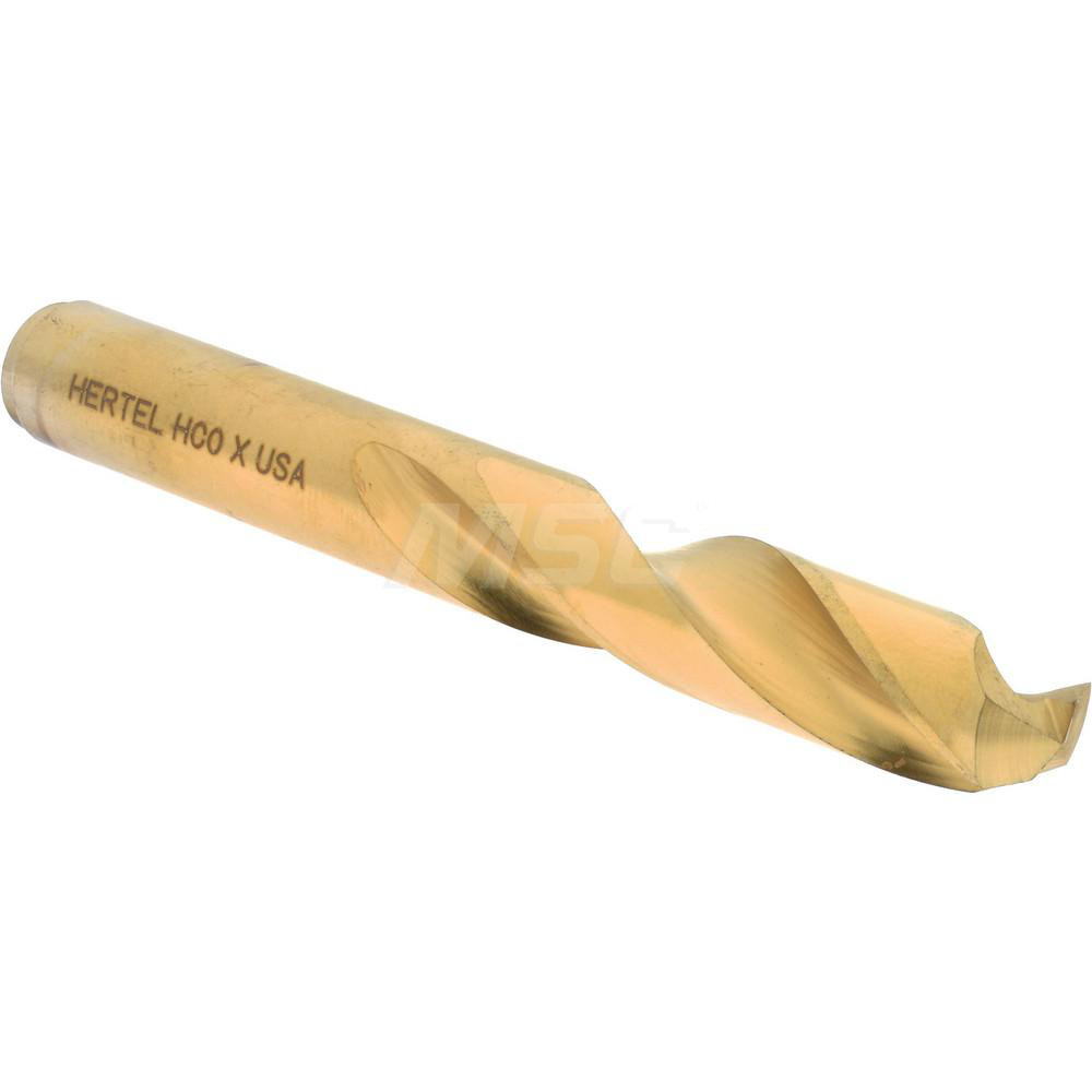 Hertel 66691734 Screw Machine Length Drill Bit: 0.397" Dia, 135 &deg;, Cobalt Image