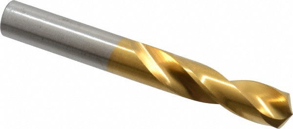 thumbnail image 2 of YG1 1/8" TiN Coated Cobalt Screw Machine Drills – 135° Point, Stub Length (5-Pack) 2 of 6