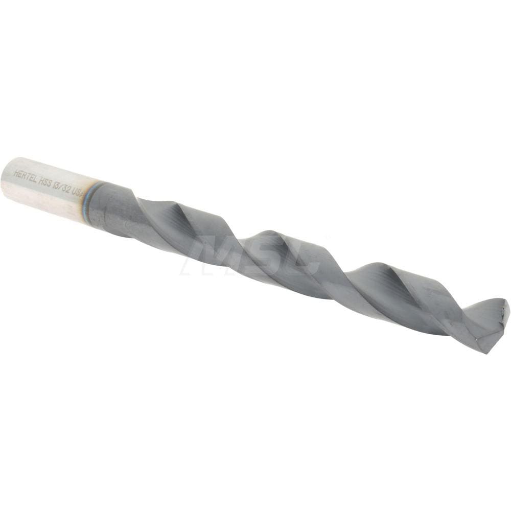 Hertel 66692534 Jobber Length Drill Bit: 0.4062" Dia, 135 °, High Speed Steel Image