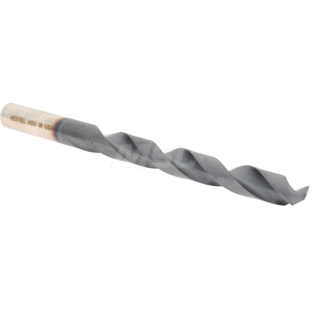 Hertel 66692831 Jobber Length Drill Bit: 0.386" Dia, 135 °, High Speed Steel Image