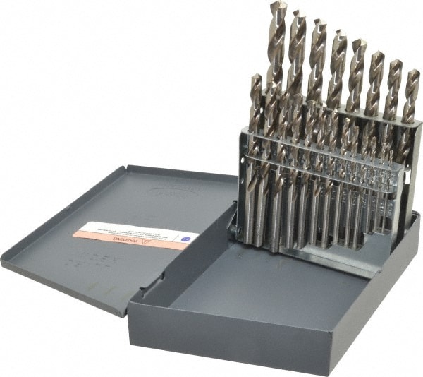 Hertel Drill Bit Set Jobber Length Drill Bits 21 Pc 118 ° High