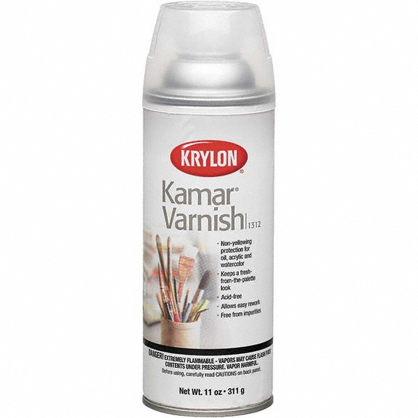 Krylon Enamel Spray Paint Clear, Gloss, 11 oz MSC Direct