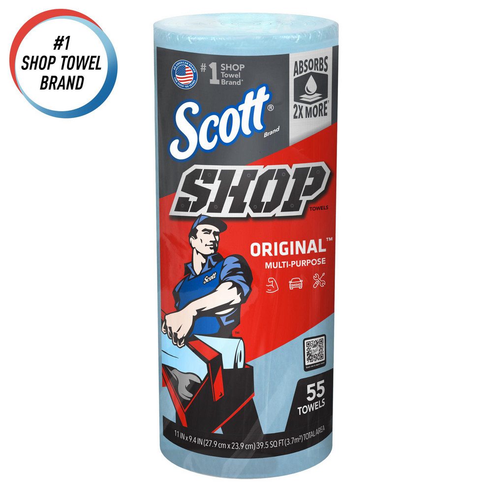 Scott - Shop Towels Original™ (75147), Original Blue Shop Towels