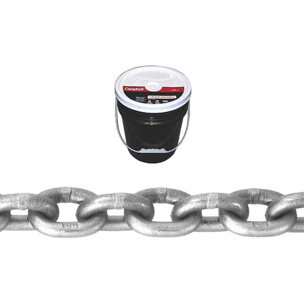Welded Chain; Load Capacity (Lb. - 3 Decimals): 5400 ; Link Type: Hightest ; Chain Grade: 43 ; Overall Length: 75cm; 75in; 75yd; 75mm; 75m; 75ft ; Inside Length (Decimal Inch): 1.3600 ; Inside Length (mm): 1.36