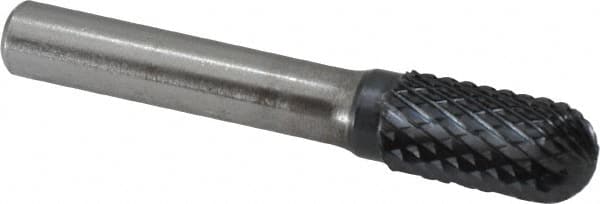 SGS Pro 10312 Abrasive Bur: SC-5 3/8, Cylinder with Radius 