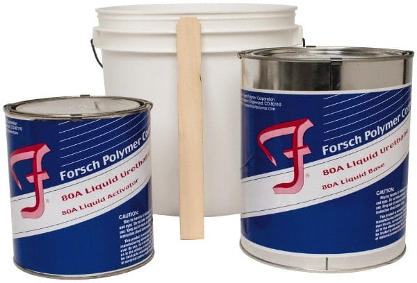 Forsch Polymer Corp URS 5180-10 LB Castable Rubber: 10 lb Kit, Tan, Polyurethane 