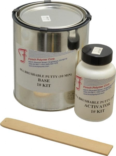 Forsch Polymer Corp URS 5885-F Putty: 1 lb Kit, Amber, Urethane 