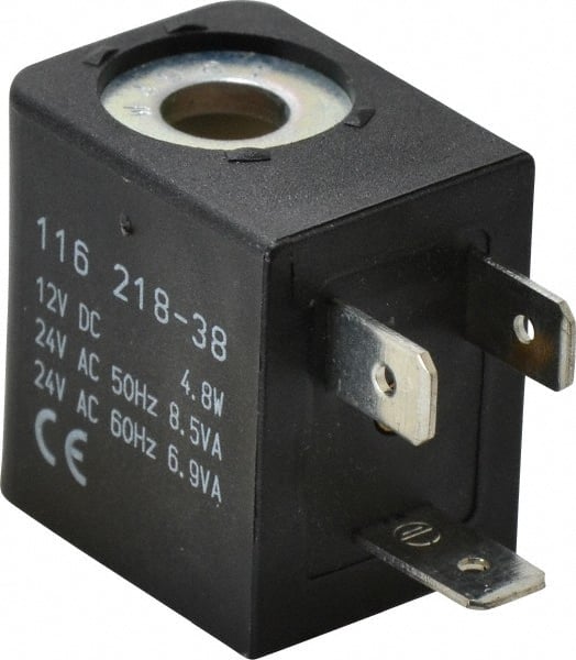 ARO/Ingersoll-Rand 116218-38 12 DC Volt, Din Connection Coil Lead Length, Class F, Solenoid Coil 