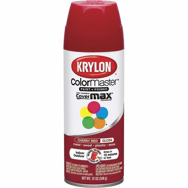 enamel spray paint on plastic