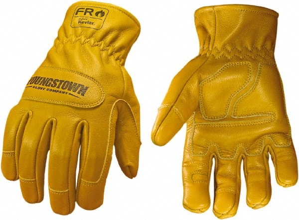 Youngstown 12-3365-60-M Size M, Leather or Synthetic Leather, Arc Flash Gloves 