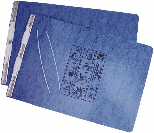 ACCO 6", Legal, Light Blue, Hanging Data Binders 66835703 MSC Industrial Supply