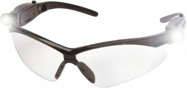 PYRAMEX - Safety Glass: Scratch-Resistant, Polycarbonate, Clear Lenses ...