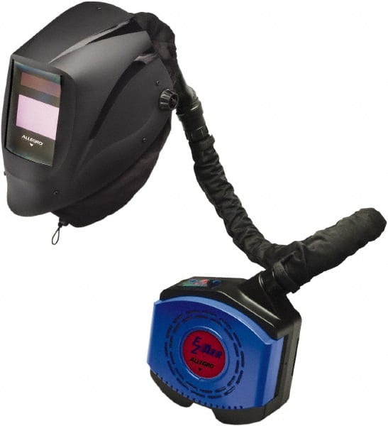 Allegro 9935 PAPR Welding Helmet: Downtube with FR Cover, Face Shield, HEPA Filter, PAPR Assembly 