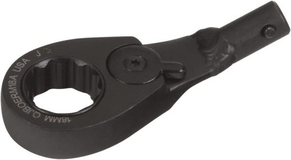 CDI QJBOER24A Box End Torque Wrench Interchangeable Head: 3/4" Drive, 60 ft/lb Max Torque 