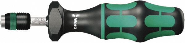 Wera 1 Piece, 0.9 to 1.5 N/m, Adjustable Torque Limiting Screwdriver - 0.025" Drive | Part #05074774001