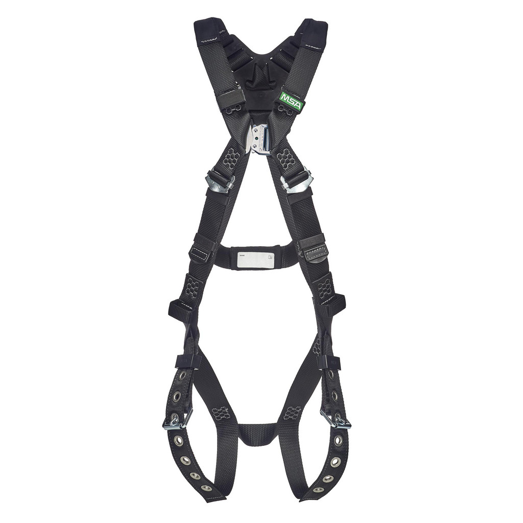 MSA | V-Form Fall Protection Harnesses: 400.000 Lb, Arc Rated Style, Size Standard, For Confined Space, General Industry, General Purpose &