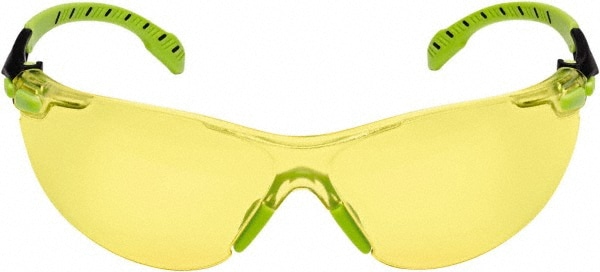 Safety Glass: Solus, Amber Lenses, Anti-Fog, ANSI Z87.1-2015