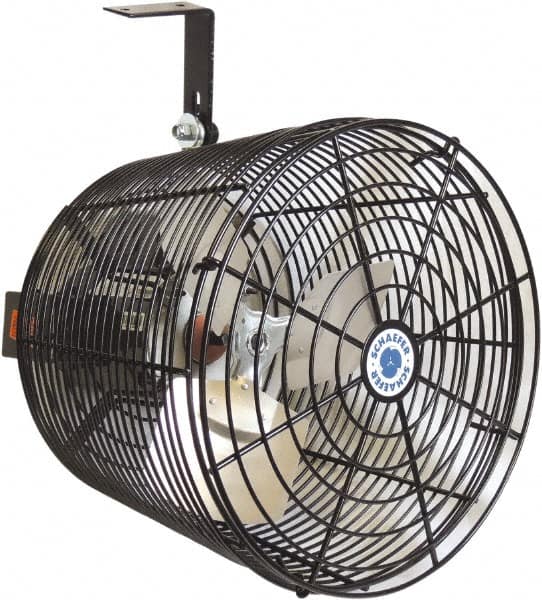 Schaefer Ventilation Equipment VK12-B Industrial Circulation Fan: 12" Dia, 1,470 CFM 