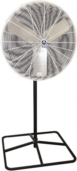 Industrial Circulation Fan: 30" Dia, 9,420 CFM