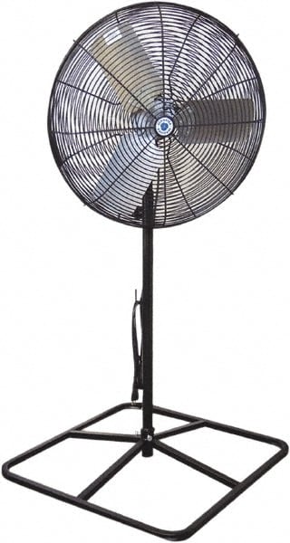 Industrial Circulation Fan: 30" Dia, 9,420 CFM