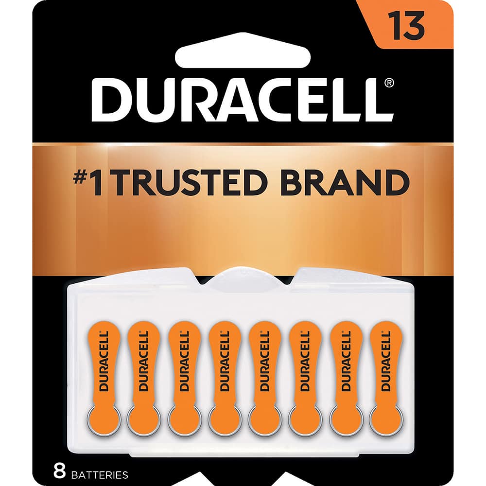 Duracell 41333661216 Hearing Aid Battery: Size 13, Zinc Air 