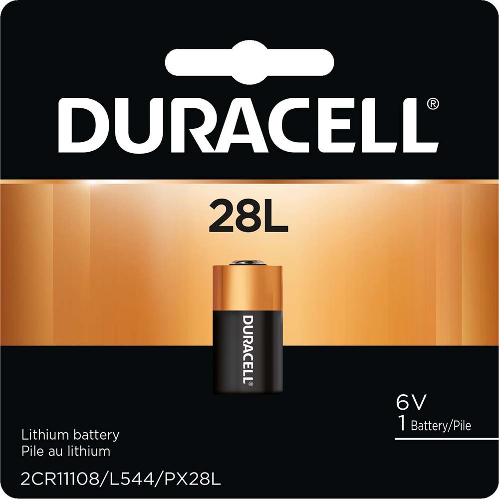 Duracell Size 28L, Lithium, 1 Pack, Standard Battery 66994427 MSC