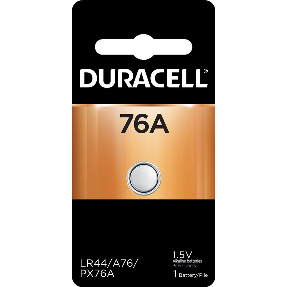 Standard Battery: Size 76A, Alkaline