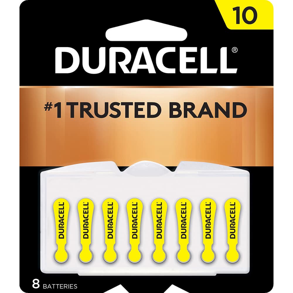 Duracell 41333661186 Hearing Aid Battery: Size 10, Zinc Air 