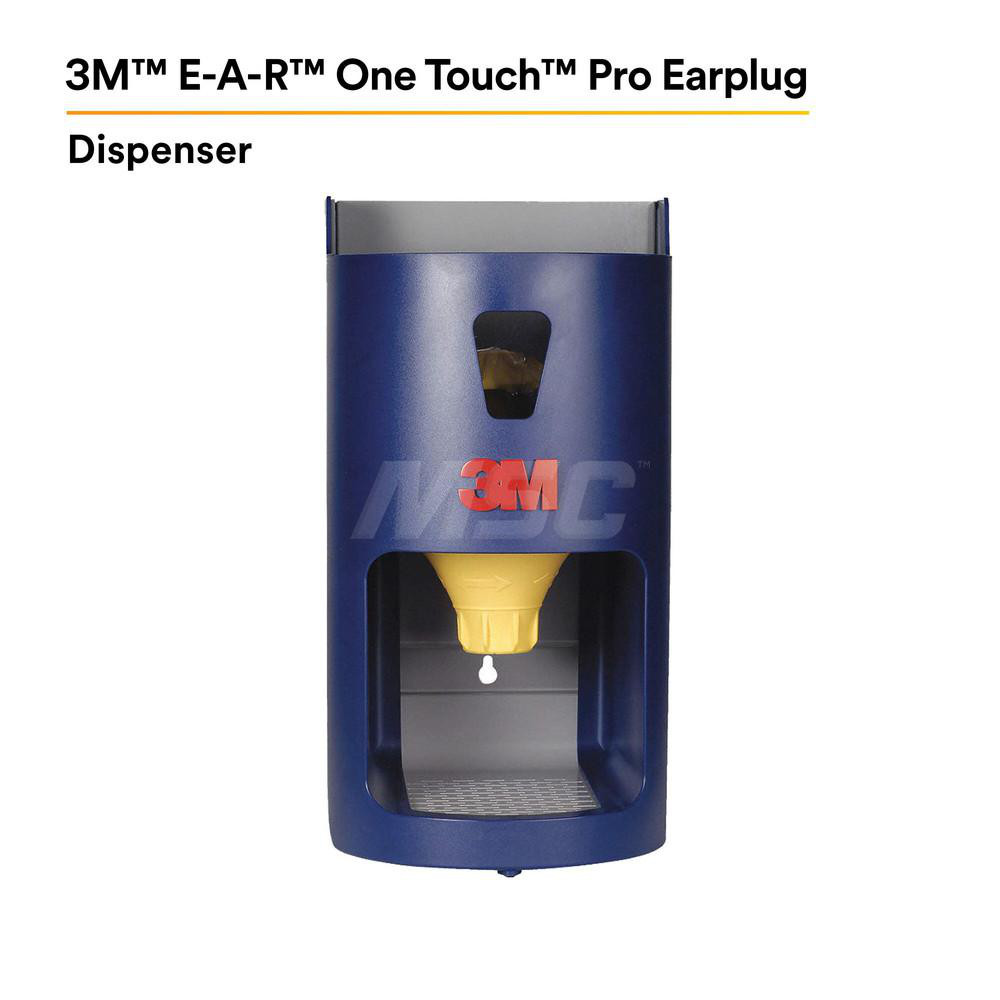 3M Earplug Dispenser One Touch, Tabletop Mount MSC Direct