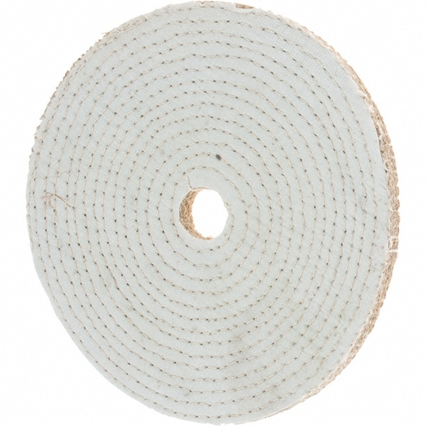 Value Collection 595341578 Unmounted Polishing Wheel Buffing Wheel: 10" Dia, 1/4" Thick, 1-1/4" Arbor Hole Dia Image