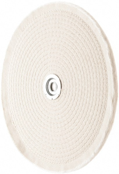 3/4 Arbor #WC1034 One 10 x 3/4 65-Ply Concentric Sewed Buffing Wheel