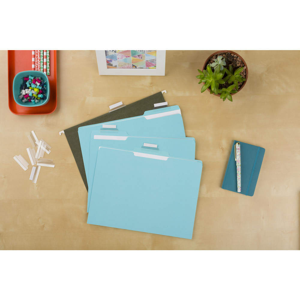 AVERY - 2 x 1/3" 25 Tabs, Unpunched, Printable Hanging File Folder Tabs ...