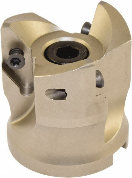 52mm Cut Diam, 22mm Arbor Hole Diam, Indexable Square-Shoulder Face Mill