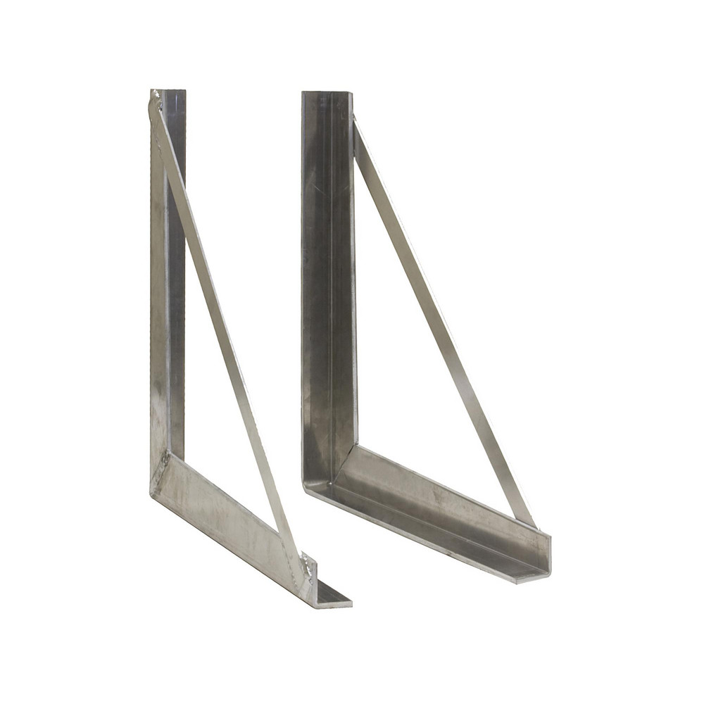 Trailer & Truck Cargo Accessories: Type: Mounting Brackets; For Use With: Cargo Control; Material: Aluminum