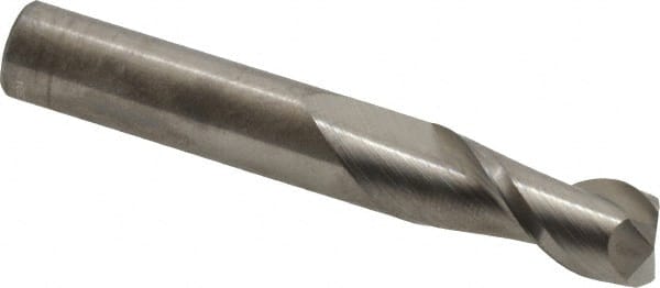 Accupro 12177008 Square End Mill: 3/8 Dia, 7/8 LOC, 3/8 Shank Dia, 2-1/2 OAL, 2 Flutes, Solid Carbide 