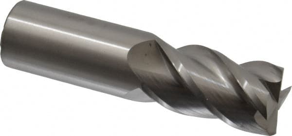 Accupro 12177098 Square End Mill: 1 Dia, 1-3/4 LOC, 1 Shank Dia, 4 OAL, 4 Flutes, Solid Carbide 