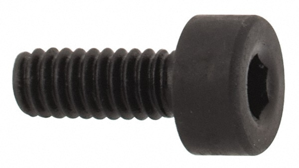 Holo-Krome 76605 Hex Head Cap Screw: M2 x 0.40 x 5 mm, Grade 12.9 Alloy Steel, Black Oxide Finish Image