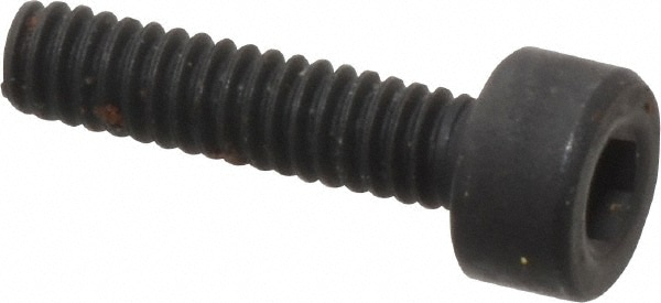 Holo-Krome 76608 Hex Head Cap Screw: M2 x 0.40 x 8 mm, Grade 12.9 Alloy Steel, Black Oxide Finish Image