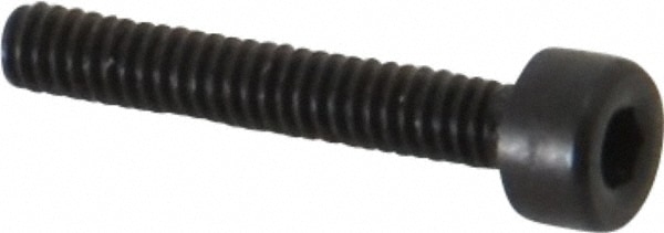 Holo-Krome 76612 Hex Head Cap Screw: M2 x 0.40 x 12 mm, Grade 12.9 Alloy Steel, Black Oxide Finish Image