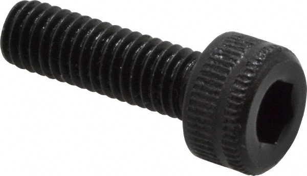 Holo-Krome 76016 Hex Head Cap Screw: M3 x 0.50 x 10 mm, Grade 12.9 Alloy Steel, Black Oxide Finish Image