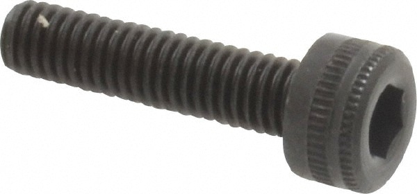 Holo-Krome 76020 Hex Head Cap Screw: M3 x 0.50 x 12 mm, Grade 12.9 Alloy Steel, Black Oxide Finish Image