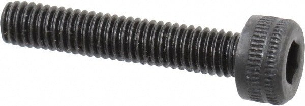 Holo-Krome 76028 Hex Head Cap Screw: M3 x 0.50 x 16 mm, Grade 12.9 Alloy Steel, Black Oxide Finish Image