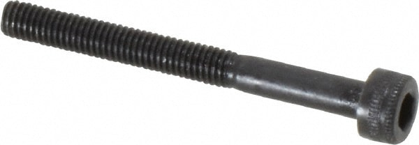 Holo-Krome 76040 Hex Head Cap Screw: M3 x 0.50 x 30 mm, Grade 12.9 Alloy Steel, Black Oxide Finish Image