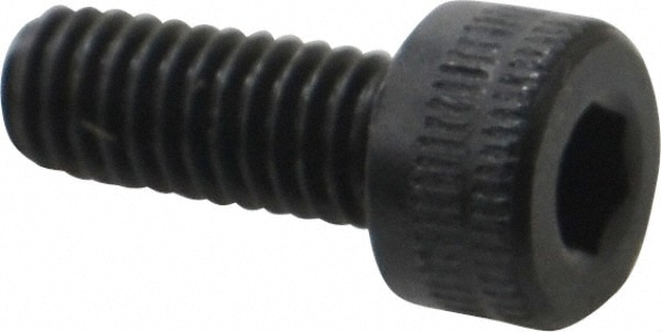 Holo-Krome 76060 Hex Head Cap Screw: M4 x 0.70 x 10 mm, Grade 12.9 Alloy Steel, Black Oxide Finish Image