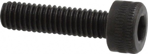 Holo-Krome 76068 Hex Head Cap Screw: M4 x 0.70 x 15 mm, Grade 12.9 Alloy Steel, Black Oxide Finish Image