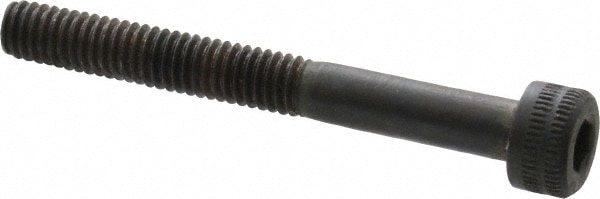 Holo-Krome 76088 Hex Head Cap Screw: M4 x 0.70 x 35 mm, Grade 12.9 Alloy Steel, Black Oxide Finish Image